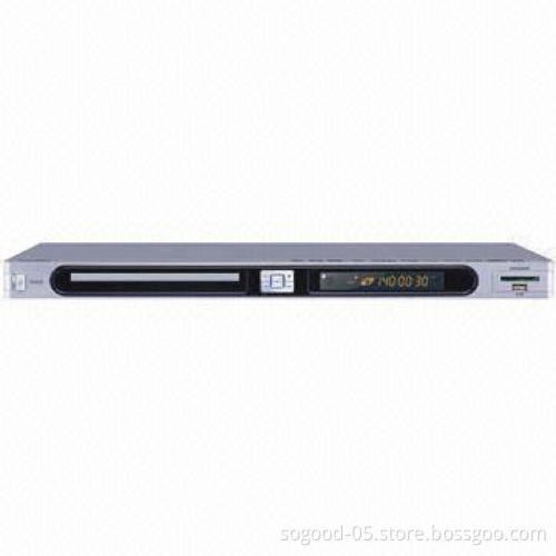 DivX/DVD Player with Progressive Scan, Multi-region Setup, VFD/LED Display and Karaoke Function